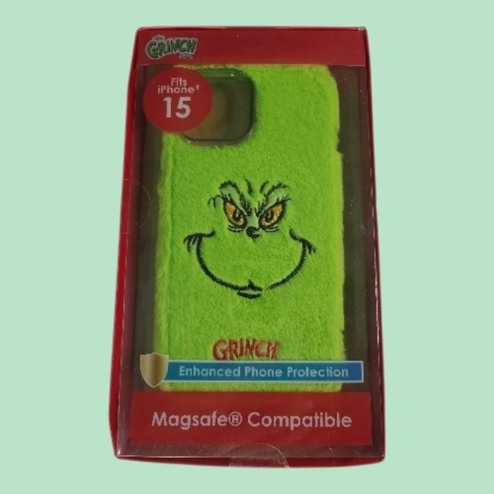 The Grinch iPhone 15 Case - Magsafe Compatible